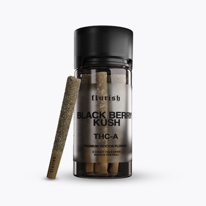 Black Berry Kush - (5 Pre-Rolls)