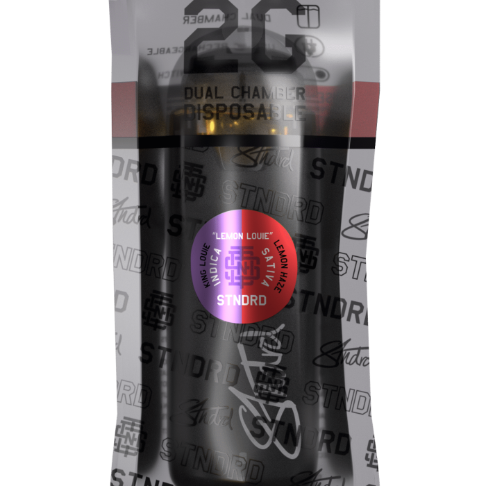STNDRD - Disposables 2 GR - Switch - Lemon Louie (Sativa Lemon Haze & Indica King Louie) - Pk 1 - $50 ea.