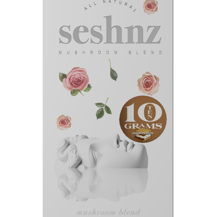 Seshnz chocolate bar | mushroom blend | 10 GR | campfire s'mores | pk 1